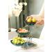 Fruit Basket Bowl 3-Tier Fruit Bowl Multi Tier Fruit Dish/Fruit Bowl Serving Vegetable Fruit Rack Organizer Holder for Kitchen Livingroom Fruit Bowls (Color : B) - Buy Online on GoSupps.com