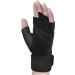 Pro Wristwrap Weightlifting Gloves - Black (Large) | Unisex Fitness Accessories - Buy Online on GoSupps.com