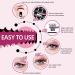 Pro Individual Eyelashes - 72 PCs Cluster Lashes with Rotating Mirror | DIY Eyelash Extensions | Into You-01 D-10-16 Mix - Buy Online on GoSupps.com