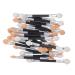 Angoily 24pcs Eye Shadow Smudge Eye Brush Eye Makeup Brushes Eyeshadow Brush Kit Disposable Miss Stick