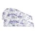 Watercolor Floral Dry Hair Cap 2 Piece Quick Drying Towel Set with Button Headband Super Absorbent Soft & Comfortable