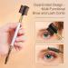 Buy 6 Pack 3 Head Eyebrow & Eyelash Shaper Comb | Makeup Grooming Tool with 3 Spoolie Brushes for Perfect Lashes & Brows - International Shipping Available - Buy Online on GoSupps.com