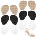 6 Pairs Metatarsal Pads for Women Ball of Foot Cushions for Women Anti Sliding Foot Pads Forefoot Pads Reduce Foot Pain Non Slip Pads for Heels Relief Foot Pain and Bunion Forefoot Support