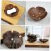 Ciieeo 4pcs Coconut Shell Soap Dish Soap Holders Draining Soap Holder Bar Soap Holder Wooden Soap Holder Bathroom Soap Container Wood Trim Coconut Shell + Wood Southeast Asia Bracket Coffeex4pcs 13x13cmx4pcs - Buy Online on GoSupps.com