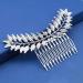 Shop Inilbran Boho Silver Leaf Hair Comb | Vintage Bridal Hair Accessories for Weddings & Bridesmaids - Buy Online on GoSupps.com