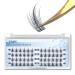 DIY Eyelash Extensions Lash Clusters Individual Lashes  48 Clusters D Curl  Spikes Wispy Reusable Long Lasting Natural Look(Spikes-14mm) 14mm Spikes Style
