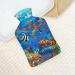Underwater Hot Water Bottle with Plush Cover - Bed Bottle Hand Warmer for Adults & Kids | 26.5x15.3cm - International Shipping Available - Buy Online on GoSupps.com