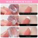 FRCOLOR Clear Jelly Nail Art Stamp & Scraper - Double-ended Silicone Manicure Tools for Stunning Stamped Nail Art - International Shipping Available - Buy Online on GoSupps.com