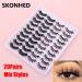 Andy s Orchids 3D Faux Mink False Eyelashes - 20 Pairs of Fluffy Dramatic Handmade Long Lash Extensions - Buy Online on GoSupps.com