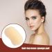 Hair Clips Sponge Hair Clip Bump up Volume Hair Clip Volume Hair Pad for Women fluffyy Styling Hair Insert | Hair Head Cushion Insert Hair Bump Clip for Girls Front Hair Base Puff Beige - Buy Online on GoSupps.com
