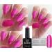 Bluesky Gel Nail Polish PINK SHIMMER Tuitti Fruitti Bright Pink Shimmer Spring Summer Color 80506 UV LED Soak Off 10ml