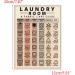 Laundry Care Guide Easy To Follow Instructions Magnets Laundry Symbols For Washing Machine Washing Machine Guide - Buy Online on GoSupps.com