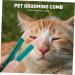 HANABASS 2pcs Eye Gum Cleaner Kitten Eye Cleaning Comb Cat Wipe Cat Comb Dog Eye Cleaning Comb Dog Comb Pp 10.00X3.20X1.00CM Assorted Color - Buy Online on GoSupps.com