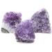 Natural Raw Amethyst Geode Cluster Quartz Purple Crystal Stone Specimen Room Ornament Home Decoration Crafts Amethyst Cluster 1PC Stone Collection 1PC Amethyst Cluster - Buy Online on GoSupps.com