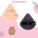 8-Pcs Triangle Powder Puff Set for Makeup | Ultra-Soft Velour Mini Puffs | Ideal for Loose Powder & Setting | Face & Under Eye Cosmetic Applicator - Buy Online on GoSupps.com
