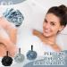 Pack of 20 Exfoliating Shower Loofah Sponges for Men and Women - Black, Blue, and Light Blue - Buy Online on GoSupps.com