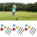 Height Adjustable Golf Tees Set - Premium Golf Ball Position Markers & Tee Nails for Outdoor Training | International Shipping Available - Buy Online on GoSupps.com