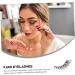 minkissy 5 Pairs False Lashes Fake Eyelashes Lash Strip Eye Lash Extension Bulk Eyelashes Bulk Lashes Eyelashes Natural Look False Eyelashes Transparent Stem Artificial Fiber Cosmetics - Buy Online on GoSupps.com
