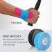 Buy 2Roll Athletic Muscle Tape - Elastic Cotton Compression Tape for Injury Recovery & Strain Relief (Blue) - International Shipping Available - Buy Online on GoSupps.com