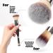 UNIMEIX Double Ended Makeup Foundation Brushes - 2-in-1 Blending Brush for Liquid Foundation & Eyeshadow | International Shipping Available - Buy Online on GoSupps.com