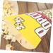 Healeved 500 Pcs Container Paper Popcorn Bags Popcorn Bucket Clear Cups Food Pouches Candy in Bulk Items Yellow Candy Paper Food Bag Bulk Food Containers for Food Gift Box Tight 16*16cmx5pcs As Shownx5pcs - Buy Online on GoSupps.com