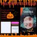 Shop Halloween Skeleton Press-On Nails | 24 Pcs Short Square Acrylic Nails with Star & Moon Designs - Perfect for Spooky Nail Art - Buy Online on GoSupps.com