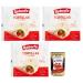 Italian Gourmet E.R. Roberto Tortillas Set of 3 - 240g - Each pack contains 4 white wheat tortillas + Italian Gourmet Polpa di Pomodoro 400g