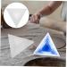COHEALI 3 Pcs Epoxy Mold Resin Molds Number Baking Cake Stair-stepping Tray Making Tool Manual Jewelry Box Whitex3pcs 16.2X14.2cmx3pcs - Buy Online on GoSupps.com