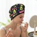 Avocado Love Hair Towel Wrap - Quick-Dry Towel Turban with Button for Effortless Hair Drying | International Shipping Available - Buy Online on GoSupps.com