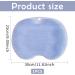 Giugio Slip-Resistant Silicone Massage Pad & Back Scrubber | Foot Brush W scher Massager with Suction Cup | Back Cleansing & Peeling Device - Blue - Buy Online on GoSupps.com