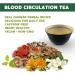 BRAVO TEAS&HERBS Blood Circulation Herbal Tea - Caffeine Free, 20 Count | Natural Wellness - Buy Online on GoSupps.com