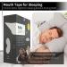 Men Large Mouth Tape for Snoring & Sleep Relief | Promotes Nose Breathing | Improve Sleep Quality | Black - Buy Online on GoSupps.com