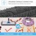 MANGOTIME Microfiber Floor Hardwood Mop with 4 Chenille & Microfiber Pads - Aluminum Plate Flat Mop for Laminate, Wood, Tile, Vinyl - Home Kitchen Cleaning - Buy Online on GoSupps.com