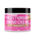 Gold Banner Beauty GOOD2GRO Moisture & Shine Cr me - 4oz | Vegan Formula Softens Adds Body Bounce & Shine | Seals Moisture Protects & Reduces Frizz & Breakage | Cruelty-Free Hair Care Essential