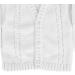 Baby Boys Winter Knitted Cardigan | Cable Knit Knitwear | Made in Portugal | White Newborn 0 Months - Buy Online on GoSupps.com