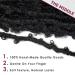 Niseyo 10 Inch Soft Butterfly Locs - 6 Packs Handmade Pre-Looped Faux Locs Crochet Braids (1B) - Buy Online on GoSupps.com