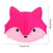 KALLORY Silicone Makeup Applicator & Brush Cleaner Pad - Fox Shaped Cosmetic Scrubber Tool for Effortless Makeup Brush Cleaning - Buy Online on GoSupps.com