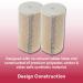 Dealmed 4 & 2 Elastic Bandage Wraps | Self-Closure | 5 Yards Stretched | Compression Wrap | First Aid & Medical Facilities | Pack of 2 - Buy Online on GoSupps.com