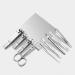 HEXEH Nail clippers set Nail Clippers Manicure Set 9 in 1 Stainless Steel Professional Grooming Kit Mens Nail Clippers Pedicure Kit Nail Care Tools (Blue/Brown) Manicure Set (Color : Blu) Blauw - Buy Online on GoSupps.com