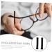 Lurrose 10-Hour Silicone Ear Pads for Glasses & Sunglasses - Anti-Drop Ear Covers - ArMMANSCHETT NYLON Black 5.7x0.8cm | International Shipping Available - Buy Online on GoSupps.com