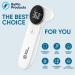 ByFloProducts Ear and Forehead Thermometer Thermometer Adult and Baby Forehead Digital Thermometer Infrared Touchless Temperature Thermometer Gun Temperature Memory and Fever Alarm Easy to Use - Buy Online on GoSupps.com