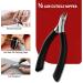 FVION Cuticle Trimmer | Professional Stainless Steel Cuticle Cutter (5mm) - Black - Buy Online on GoSupps.com