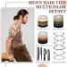 XunYee 85-Piece Hair Accessories Set for Men - Braided, Knotted, and Elastic Hair Ties, Metal Headbands, and Combs - Unisex Hair Styling Kit - Buy Online on GoSupps.com