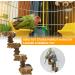Generic Bird Ladder Bird Toy Bird Wooden Ladder Toy Wooden Parrot Bird Perch Stand Platform for Pet Training Bird Cage Accessories Decoration - Buy Online on GoSupps.com