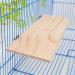 Wood platform wooden stand platform for pets 13 * 28 cm squirrel hamster wooden stand platform pet parrot parrot bird cage socket rods square wooden stand for parasites