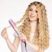 CHI Vibes Wave On Multifunctional Hairstyling Waver and Curling Iron - 2-in-1 Waves & Curls, Ceramic Coated, Pink - Buy Online on GoSupps.com
