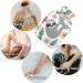 NAANLE Cartoon Sloth Hot Water Bottle - 1L Transparent with Warm & Cold Therapy for Bed Hand & Feet Pain Relief - Buy Online on GoSupps.com