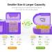 AUVON Weekly Pill Organizer 3-Times-A-Day | Portable 7 Day Pill Box Case | Large Separate Compartments for Medication, Vitamins, Fish Oil | Clear - Buy Online on GoSupps.com