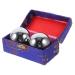 Clispeed 2st Fitness handball For older people massage ball Hand massage balls Meditation balls iron rolling handball massage balls for the hands hollow iron ball Small ball massage ball