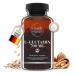 Vitabay L -Glutamin capsules 700mmg vegan - 180 capsules L -glutamine high -dose - L glutamine capsules glutamine glutamic acid - amino acid L -glutamine high doses.
